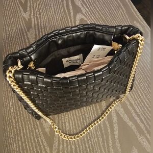 NWT A&F - Mini Vegan Leather Chain Bag